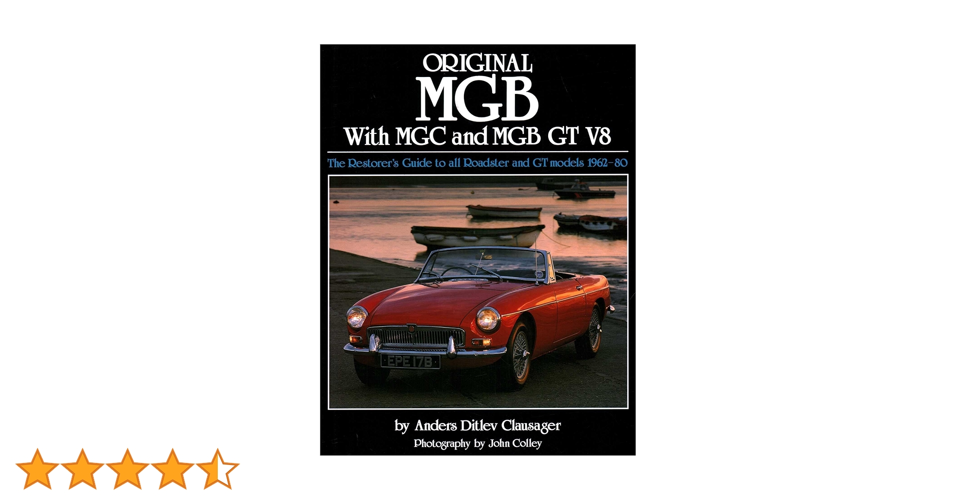 ◆ORIGINAL MGB With MGC and MGB GT V8◆ Amazon.com: Original MGB with MGC and MGB GT V8: The